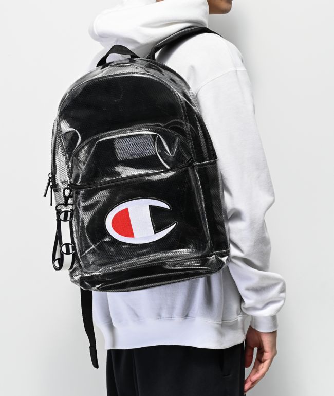 mesh champion backpack